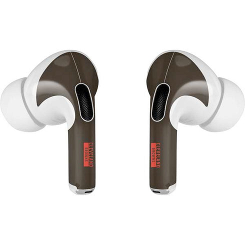 NFL Cleveland Browns Brown Performance Series Apple AirPods Pro Skin